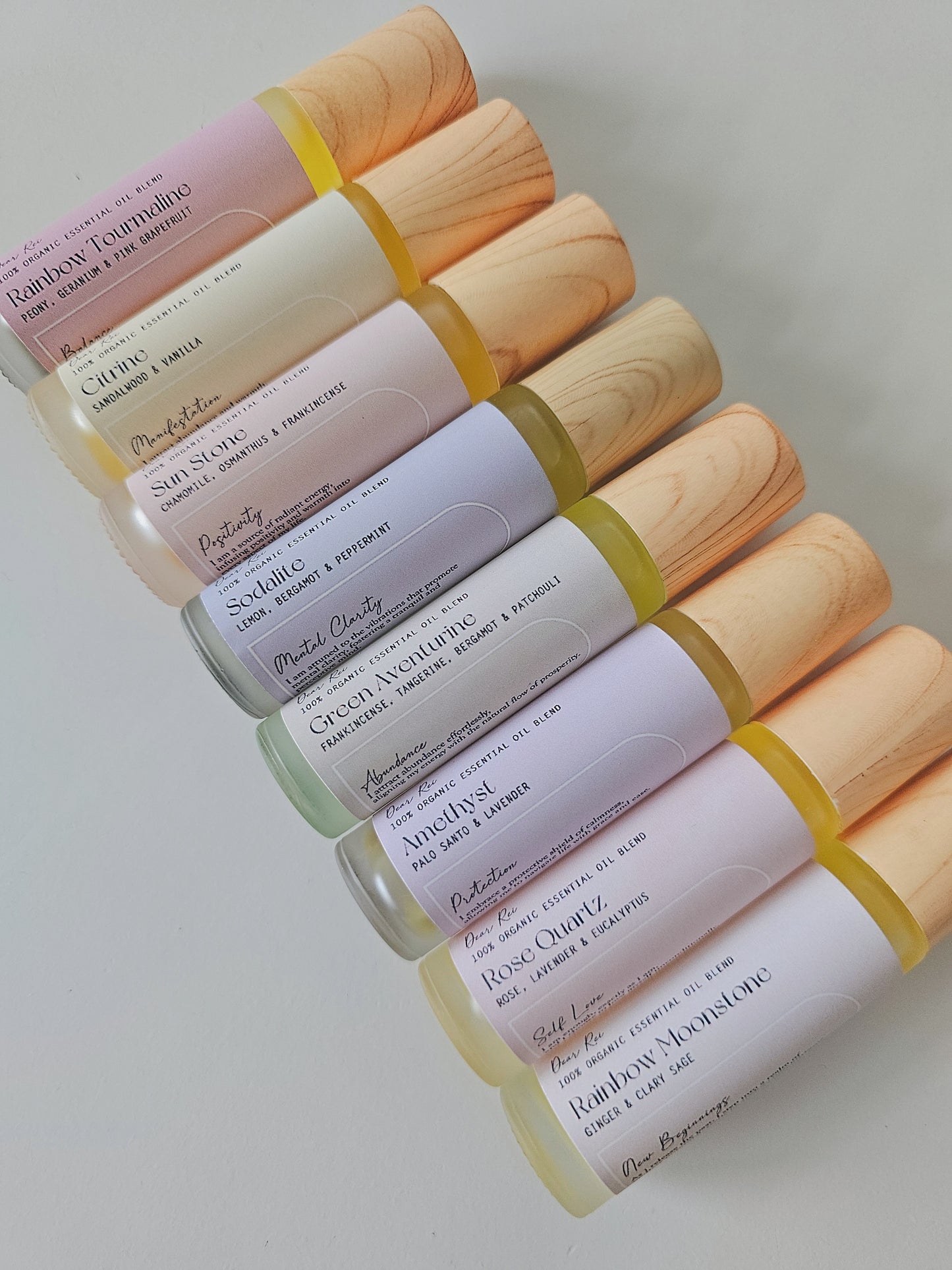 Blue Lace Agate • Calm • Lavender, Pine & Sandalwood