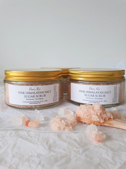 Pink Himalayan Salt • Exfoliating + Detoxifying