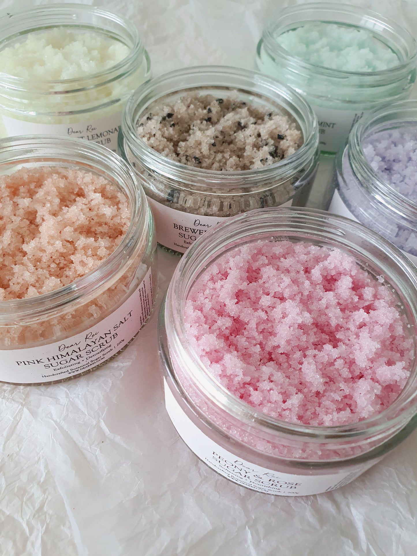 Pink Himalayan Salt • Exfoliating + Detoxifying