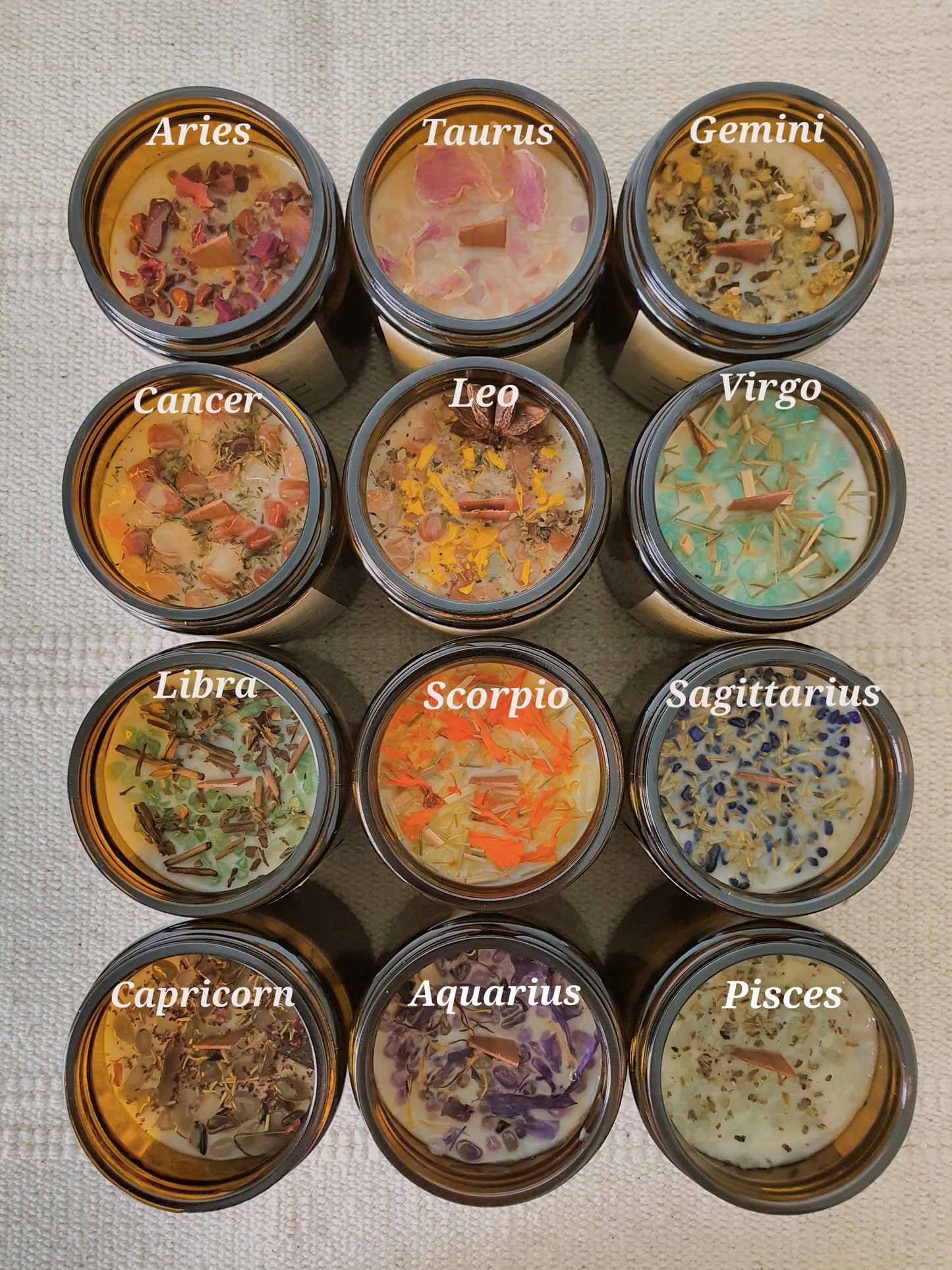 Virgo • Lemongrass, Bitter Orange & White Tea • Amazonite