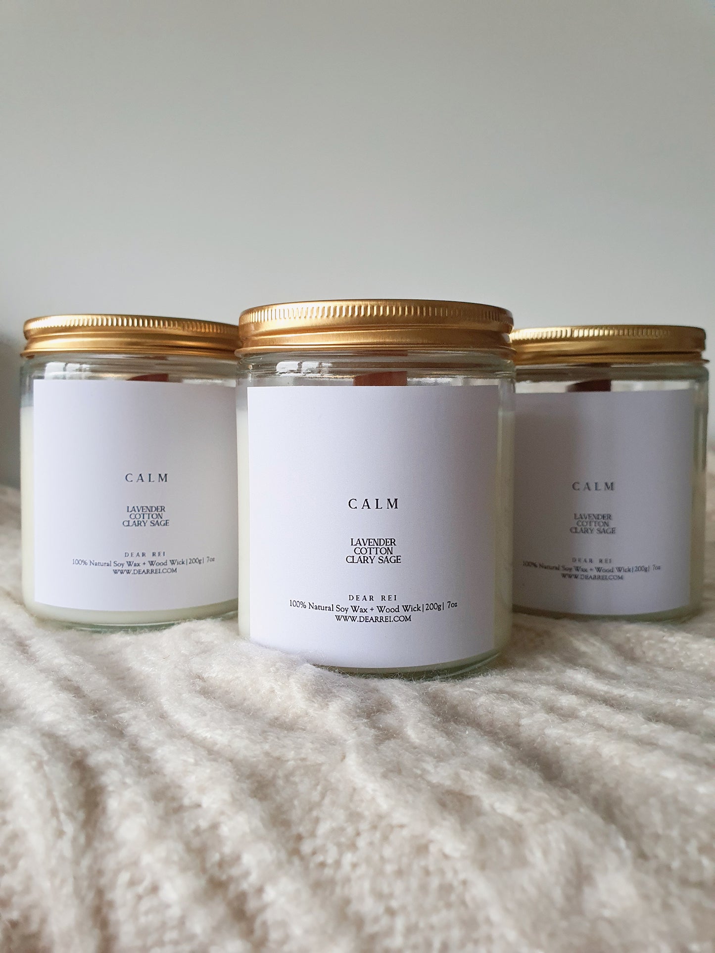 Calm • Super 7 • Lavender, Cotton & Clary Sage