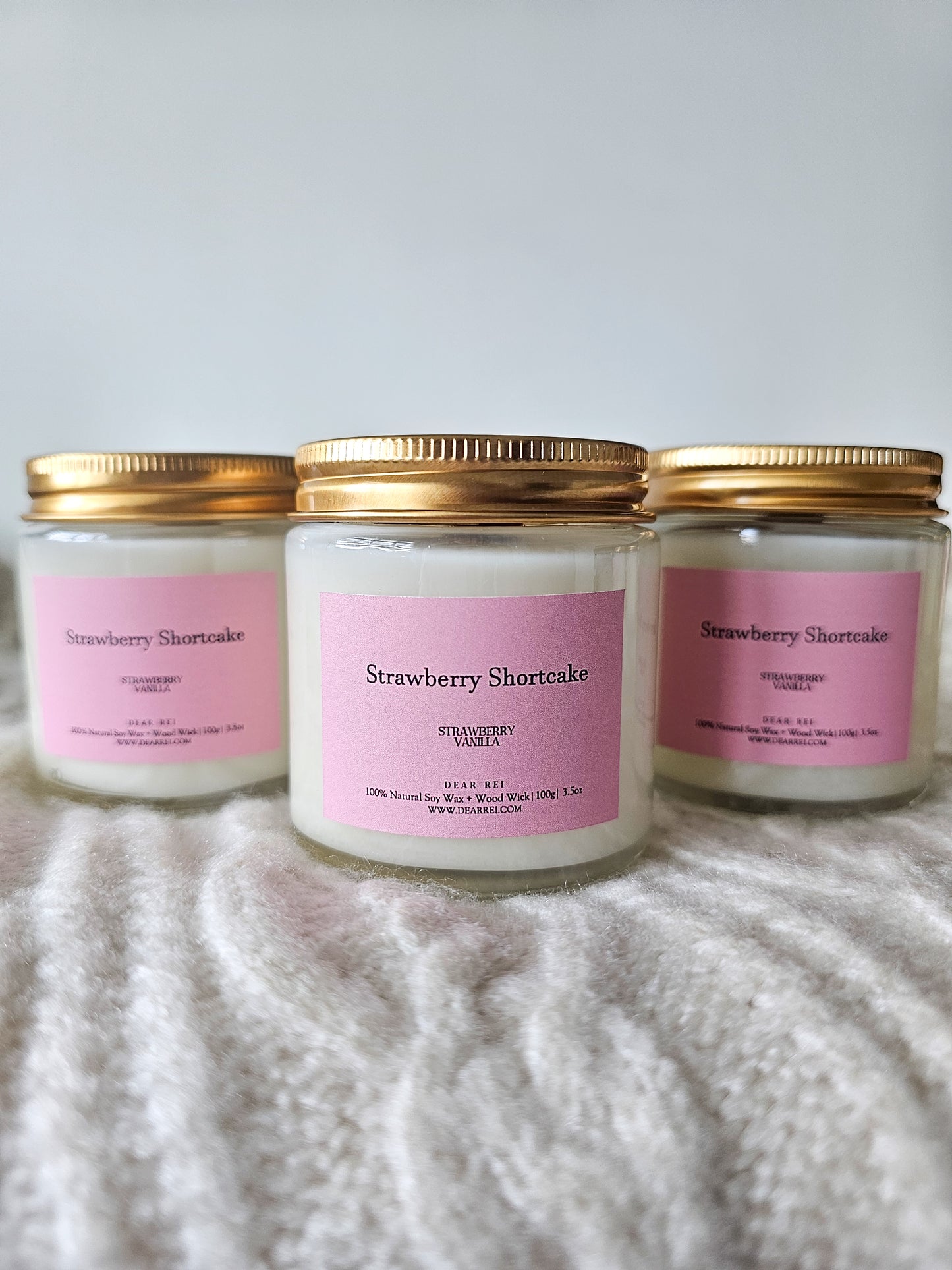 Limited Edition • Strawberry Shortcake • Strawberry & Vanilla