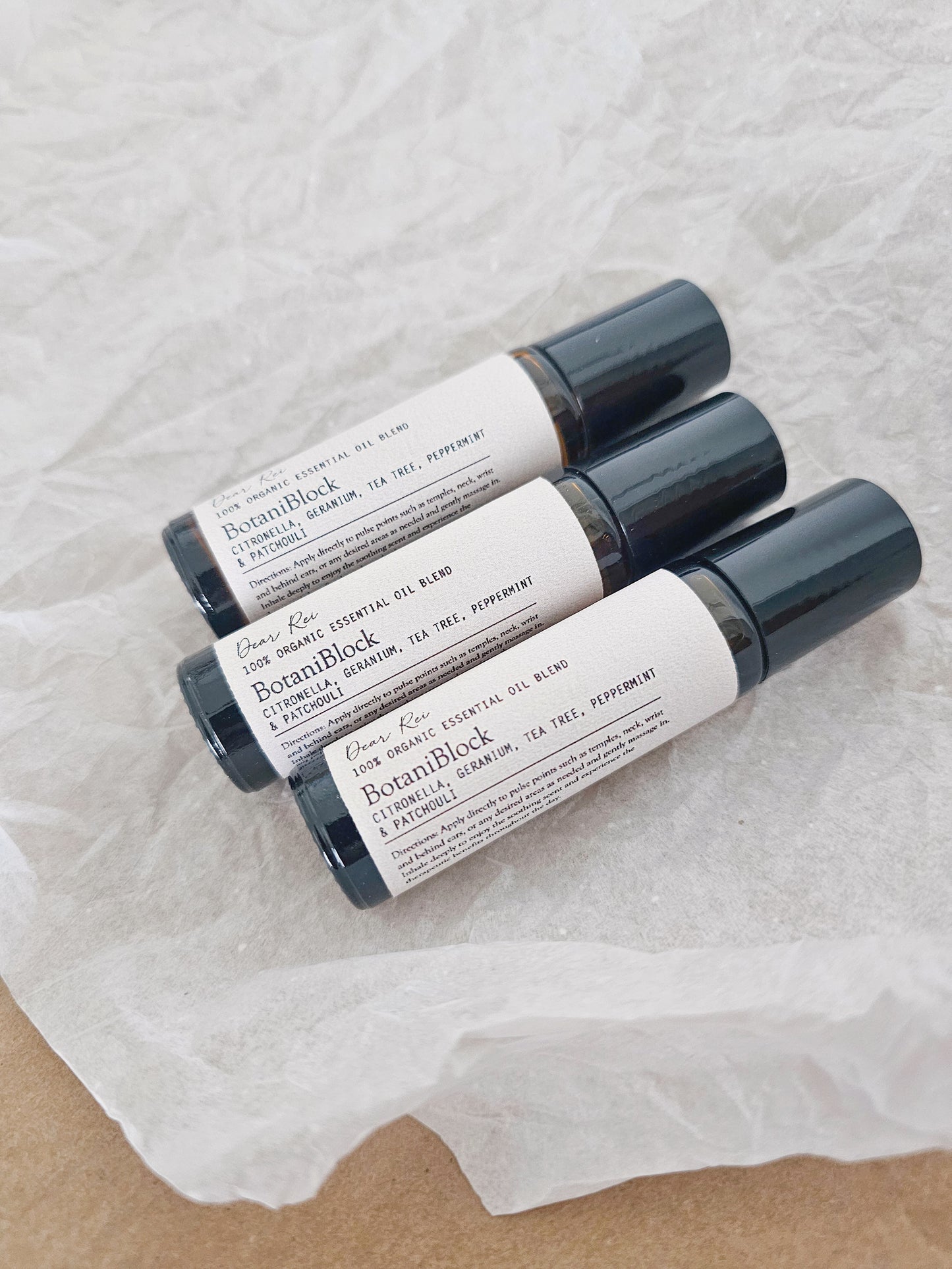 BotaniBlock • Citronella, Geranium, Tea Tree, Peppermint & Patchouli