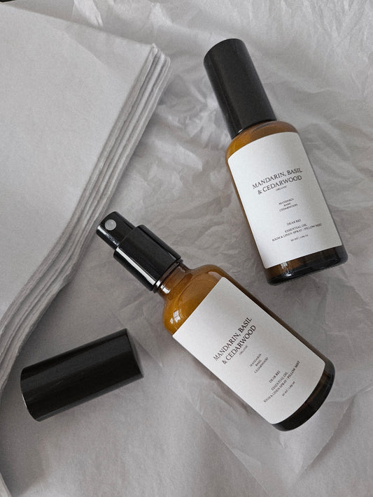 Essential Oil • Mandarin, Basil & Cedarwood