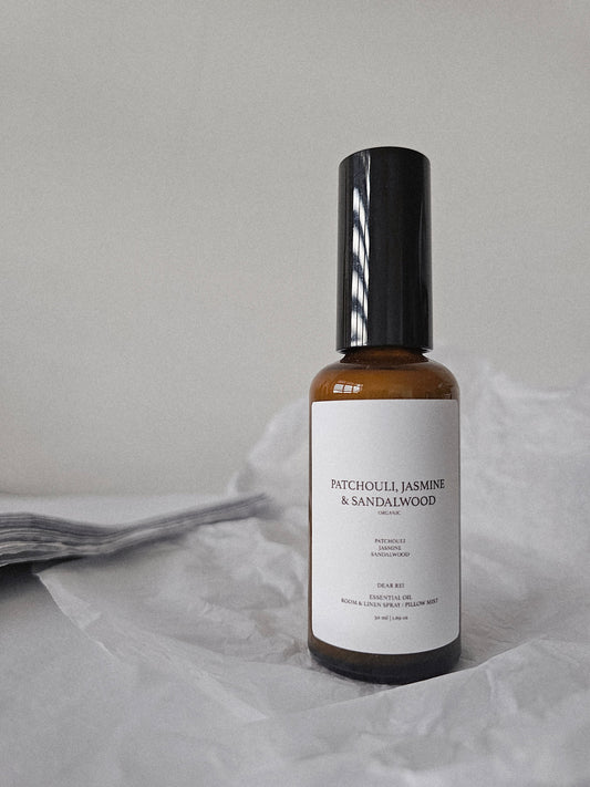 Essential Oil • Patchouli, Jasmine & Sandalwood