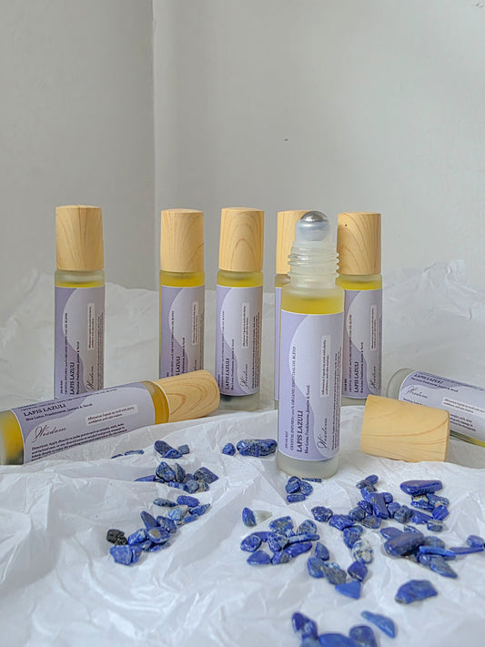 Lapis Lazuli • Wisdom • Blue Lotus, Frankincense, Jasmine & Neroli