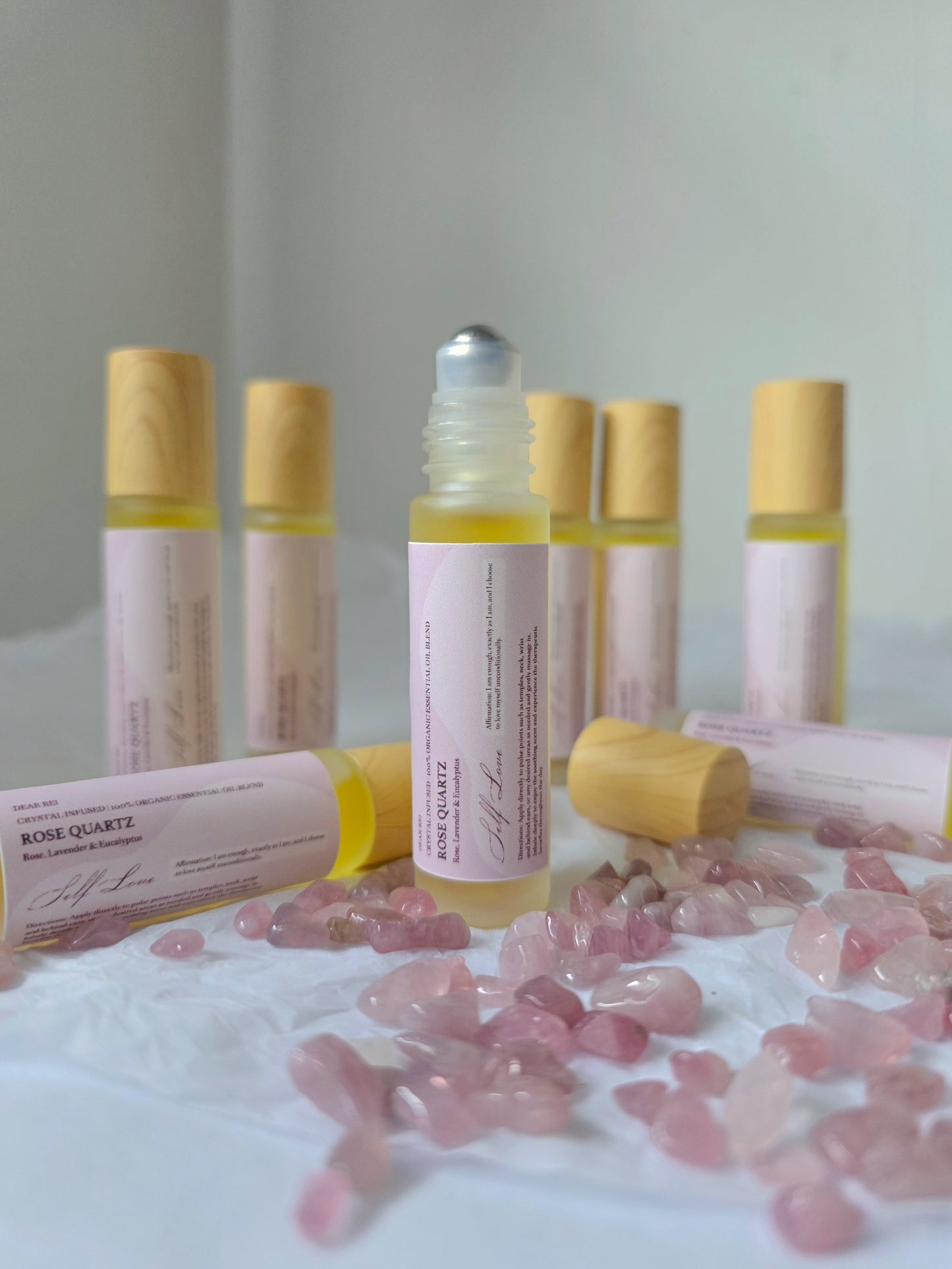 Rose Quartz • Self Love • Rose, Lavender & Eucalyptus