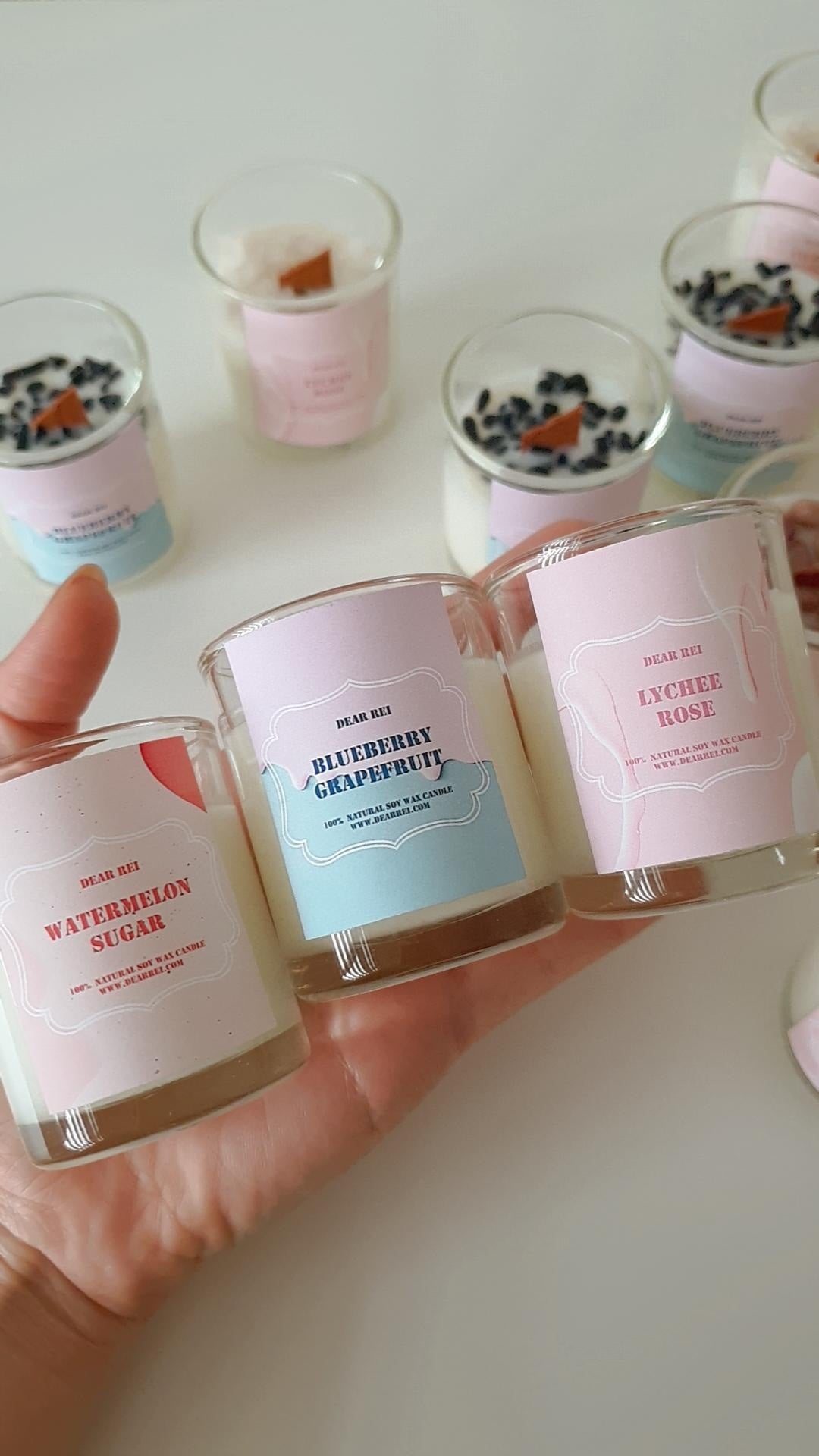 Shot Glass Candles