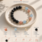 Joy & Positivity Bracelet • Sunstone, Aquamarine & Rutilated Quartz