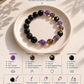 Protection Bracelet • Amethyst, Smoky Quartz & Gold Sheen Obsidian