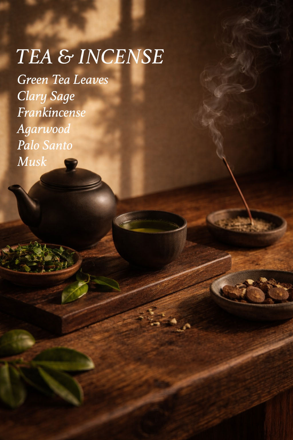 Perfume Oil • Tea & Incense