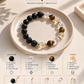 Wealth & Abundance Bracelet • Clear Quartz, Tiger's Eye & Citrine