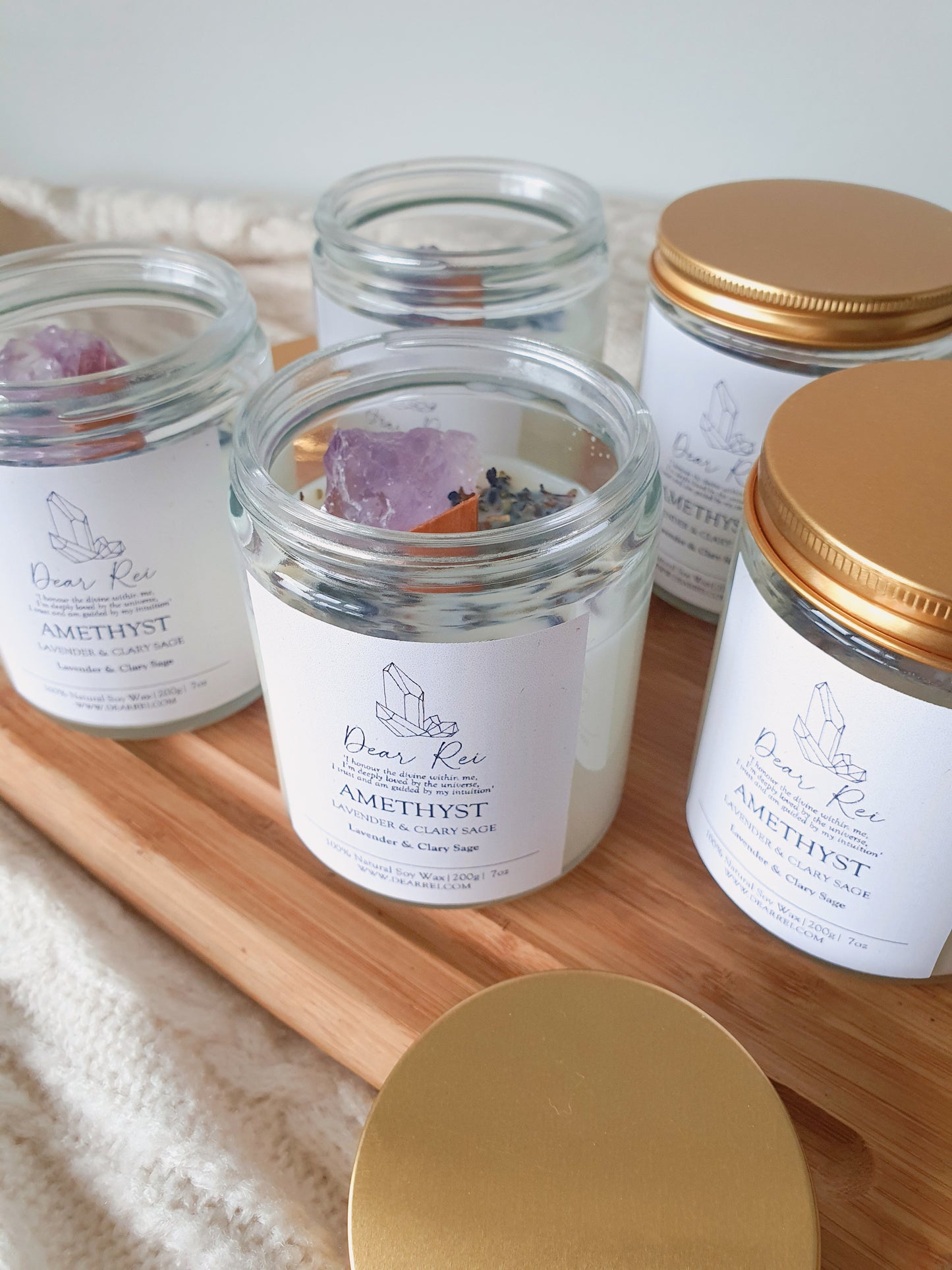 Limited Edition • Amethyst • Lavender & Clary Sage